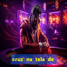 cruz na tela de cruz das